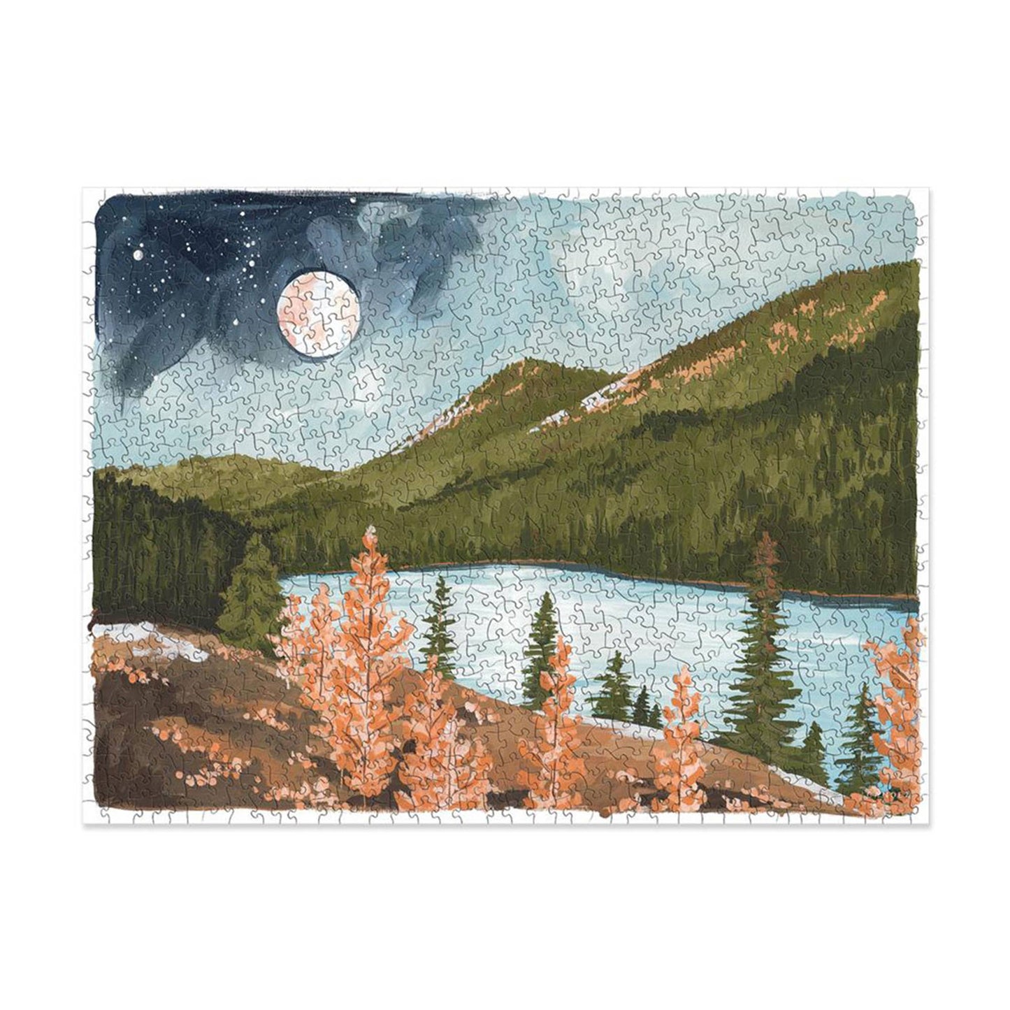 Alpine Moon 1000 Piece Puzzle