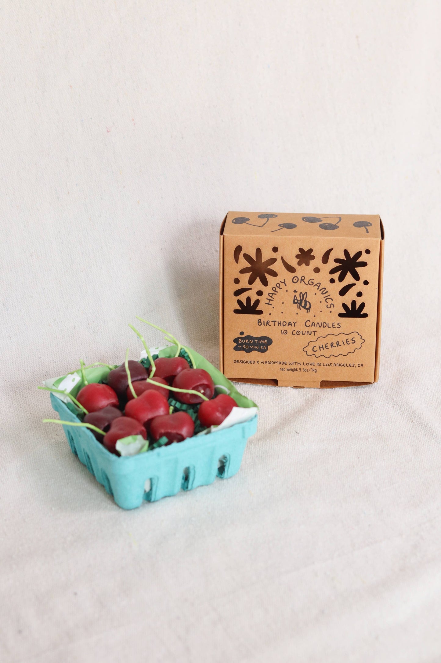 Cherry Beeswax Candles
