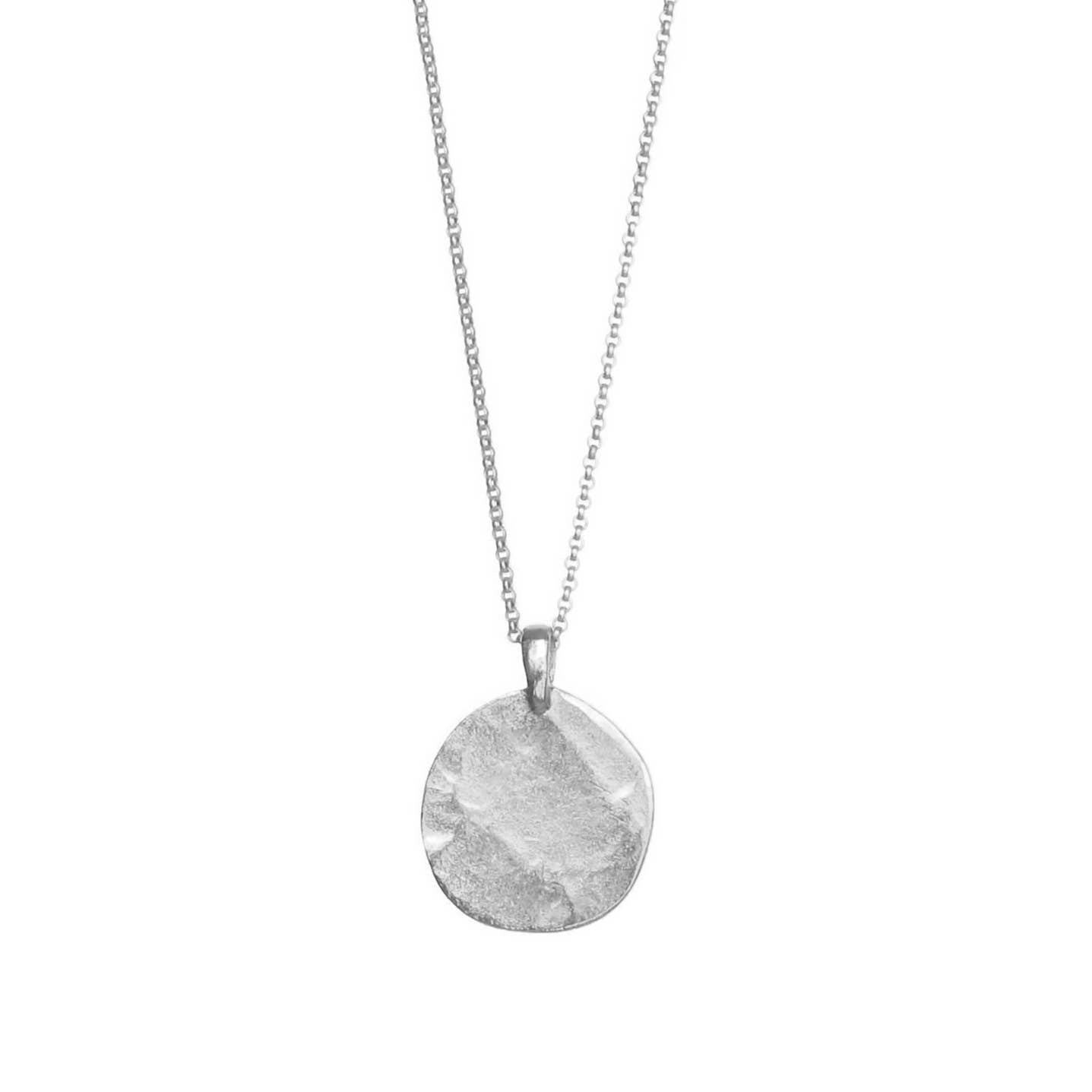 Small Evan Necklace in Silver