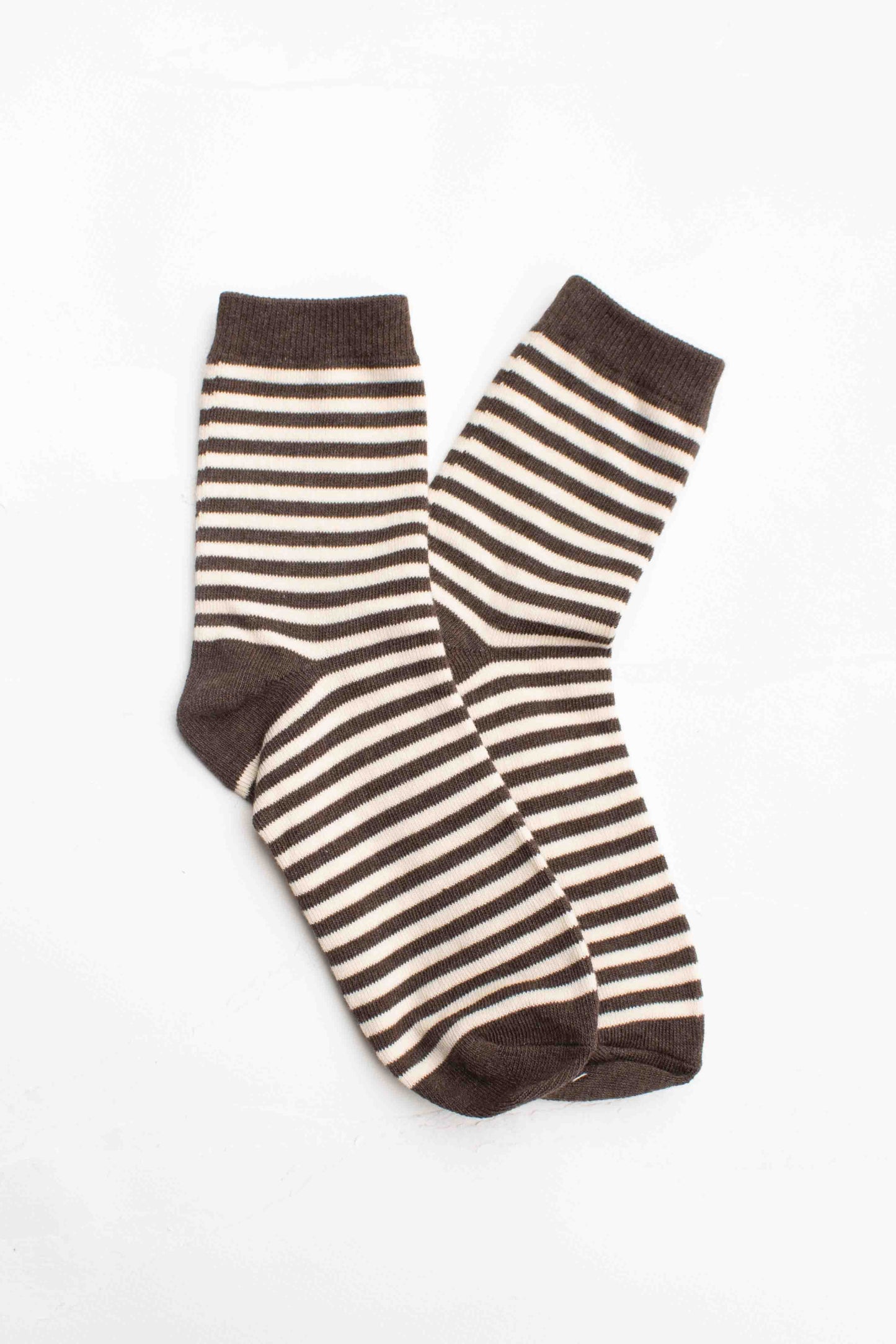Wood Thin Stripe Socks
