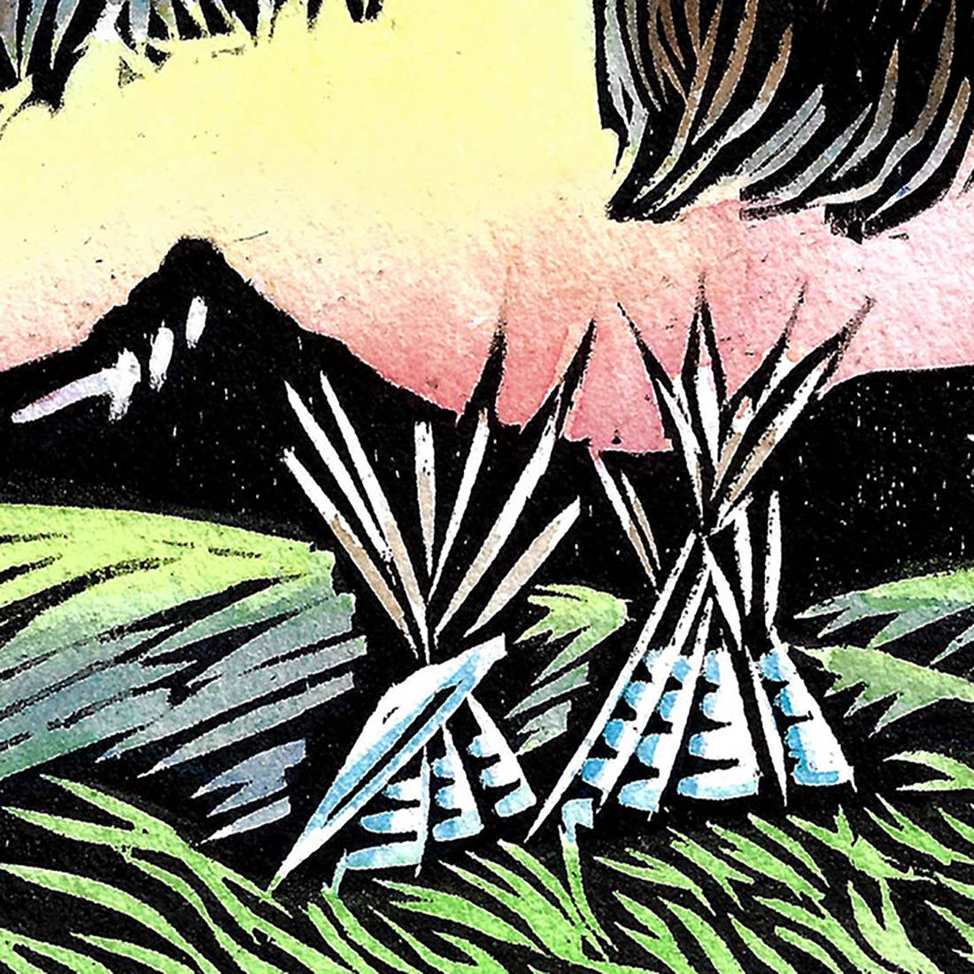 Buffalo Returning Home Card