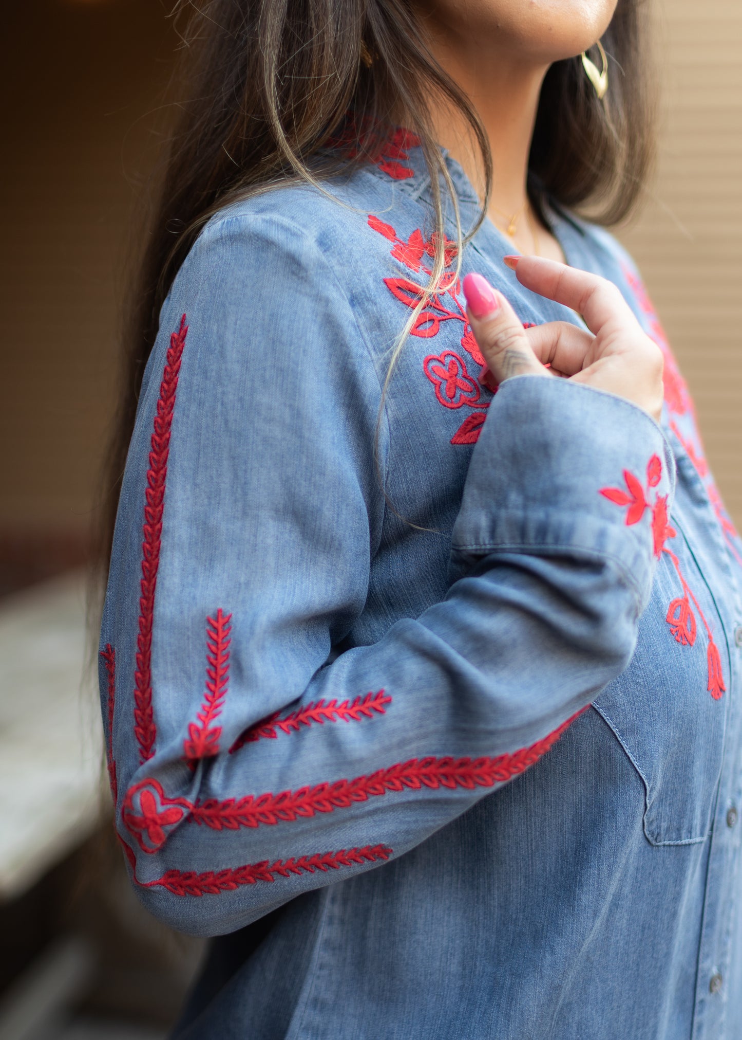 Bertin Denim Dress | Dear John