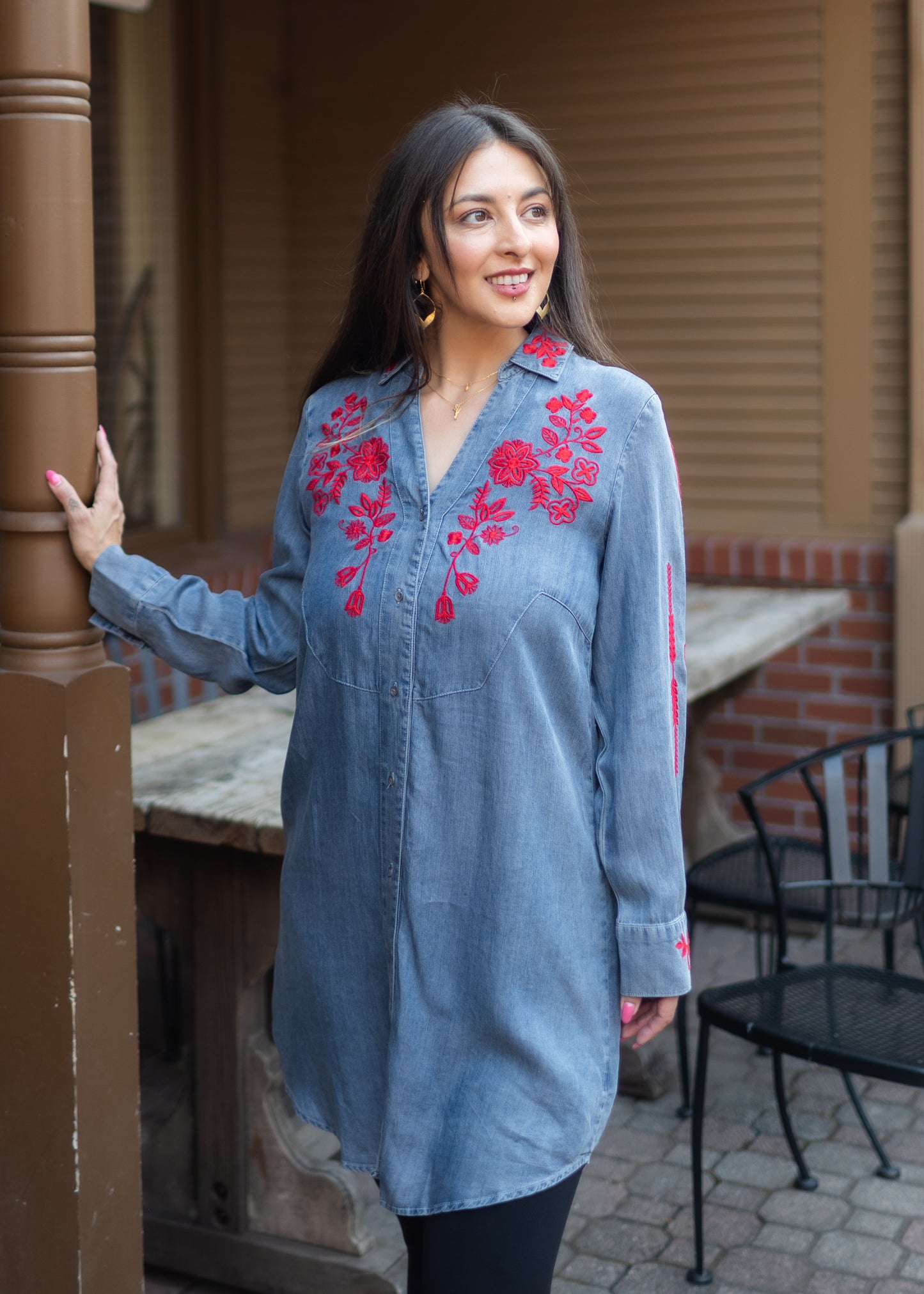 Bertin Denim Dress | Dear John