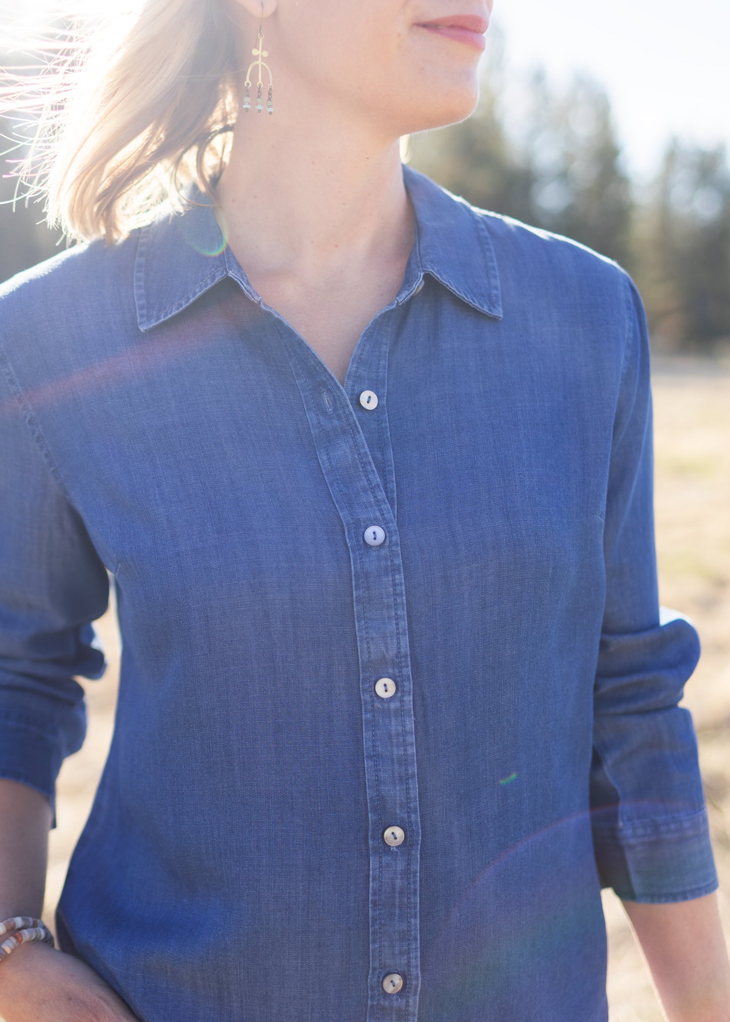 Rolled Sleeve Shirt in Melville | Liverpool