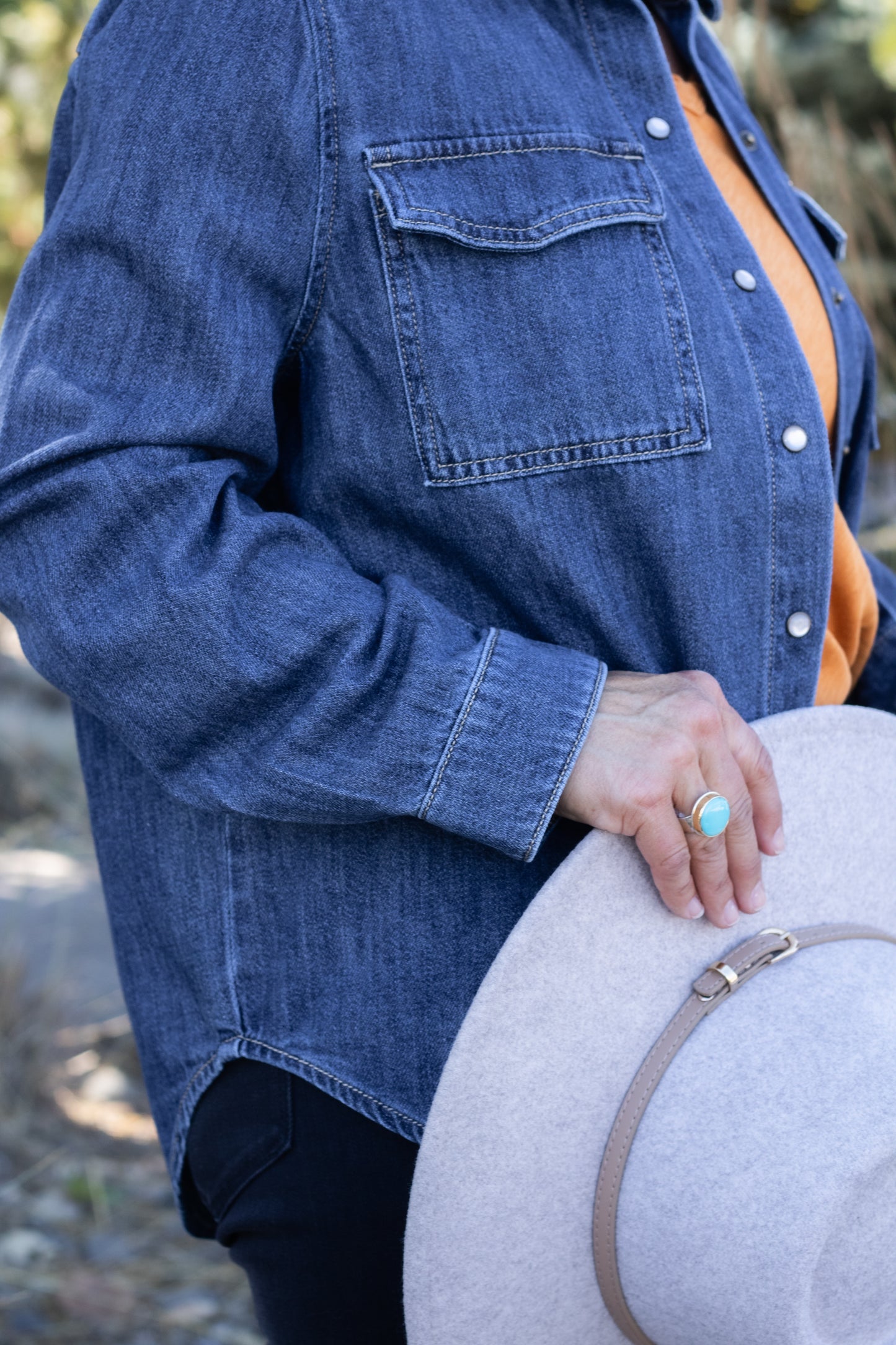 Denim Pocket Shirt in North Shore | Liverpool