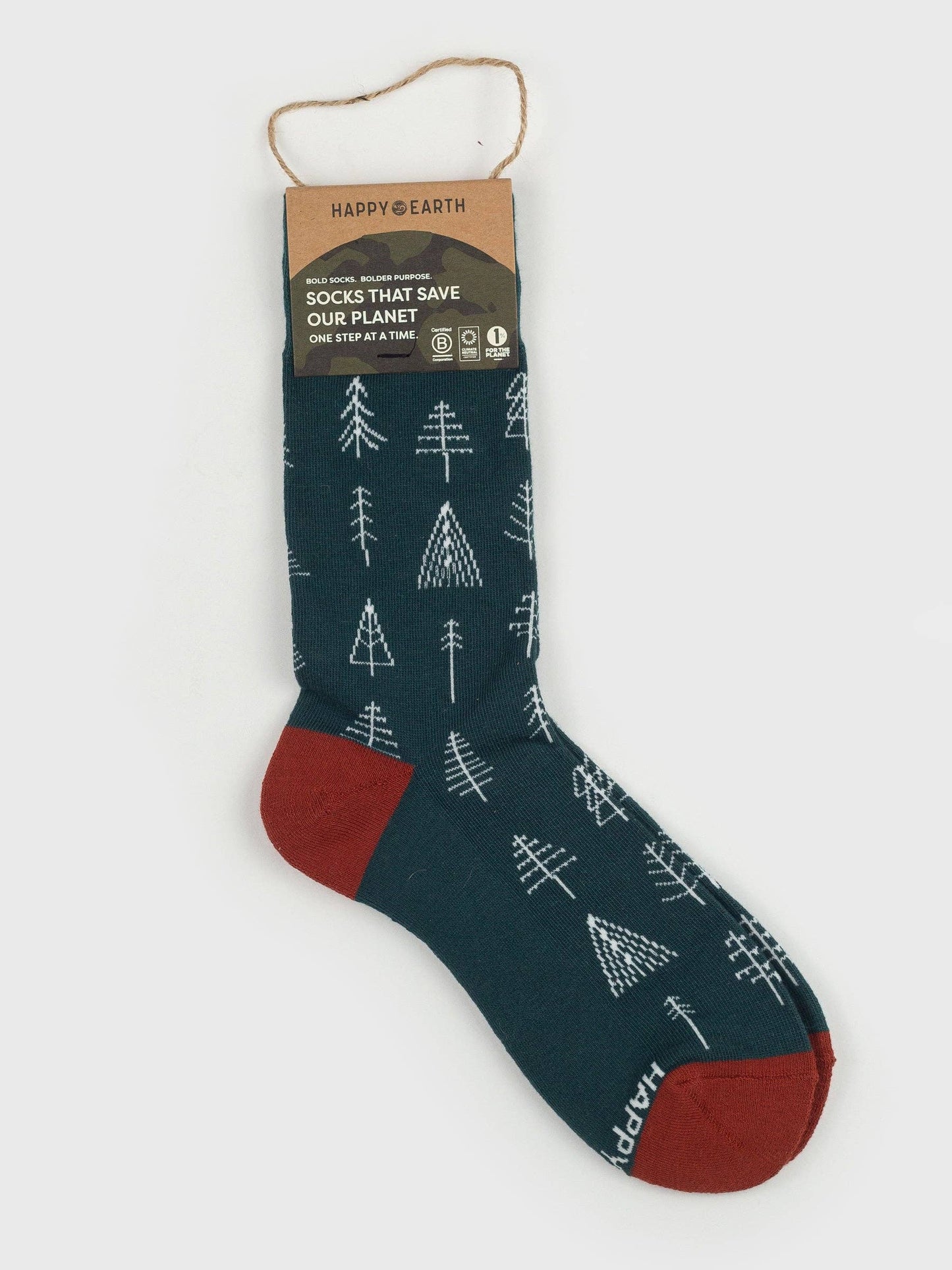 Arboretum Green Crew Socks