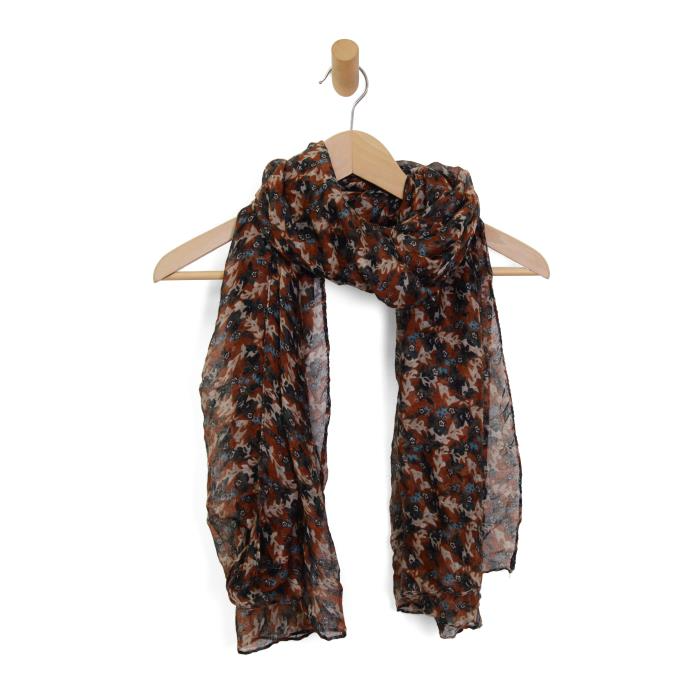 Starflower Fields Scarf in Spice