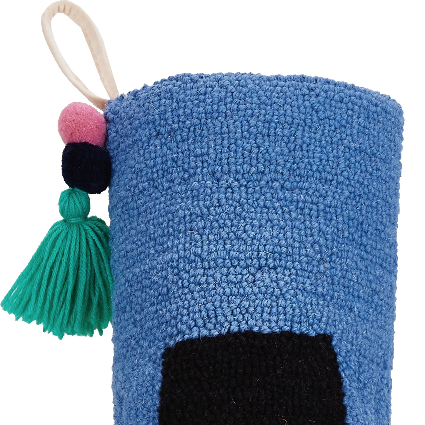 Snowman Stocking With Pom Tassel