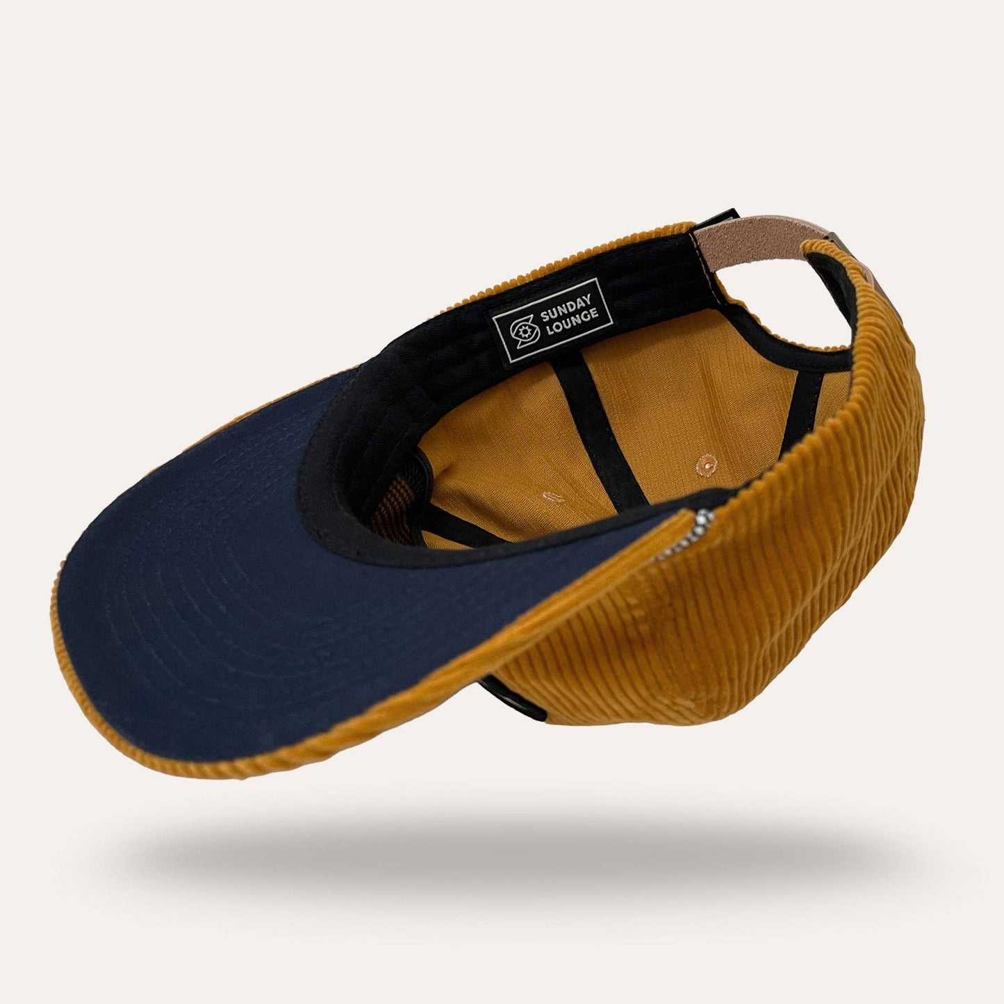 Corduroy Mushroom Hat in Mustard