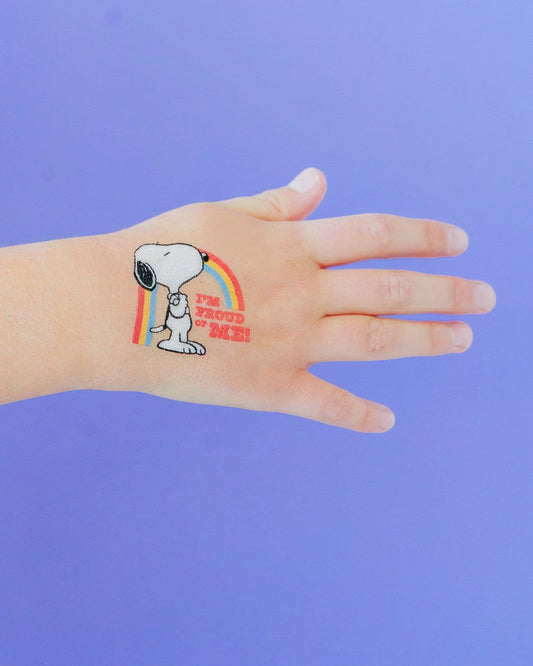 Proud Snoopy Tattoo Pair