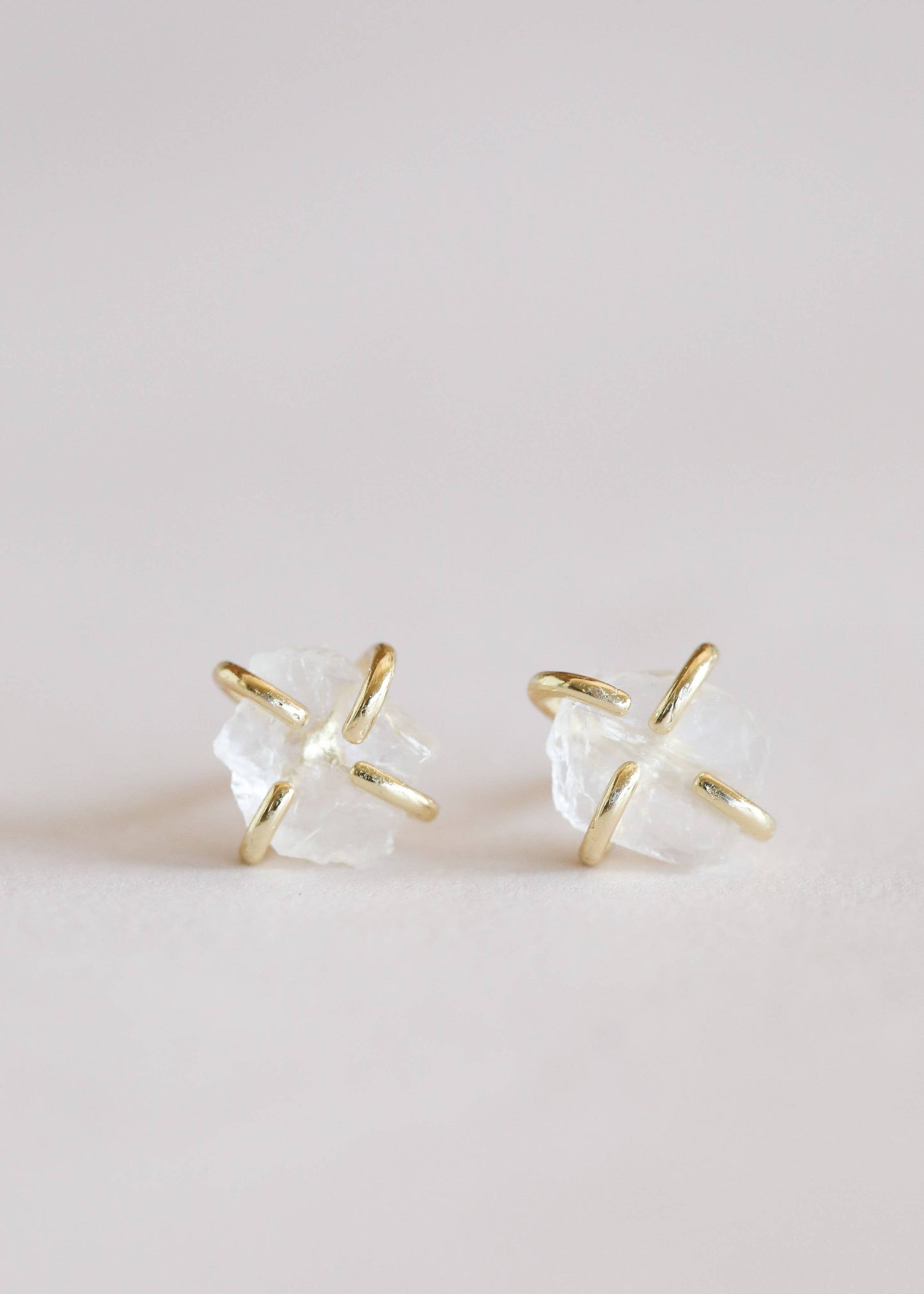 Clear Quartz Prong Posts