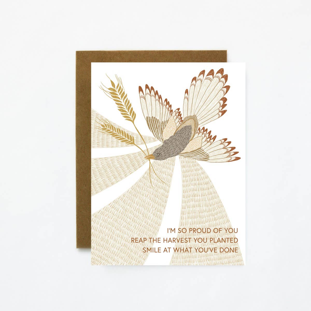 Reap The Harvest Encouragement and Congrats Card