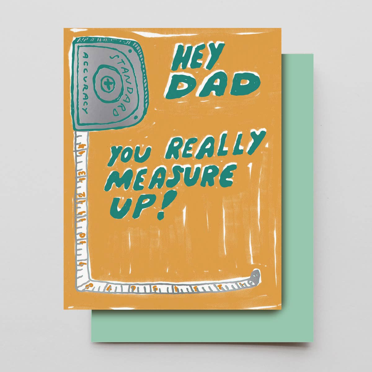 Measure Up Father's Day Card