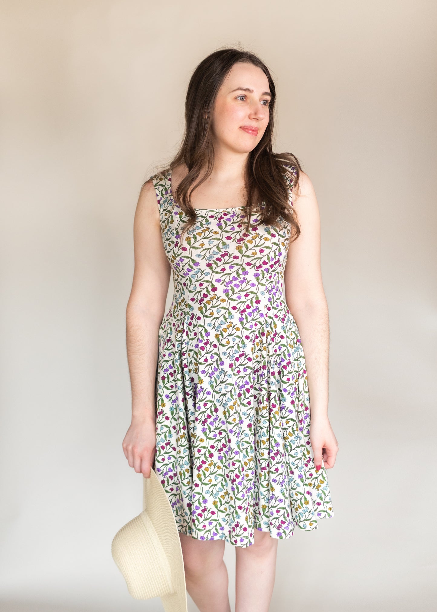 Parisienne Dress in Lilly Print | Effie's Heart