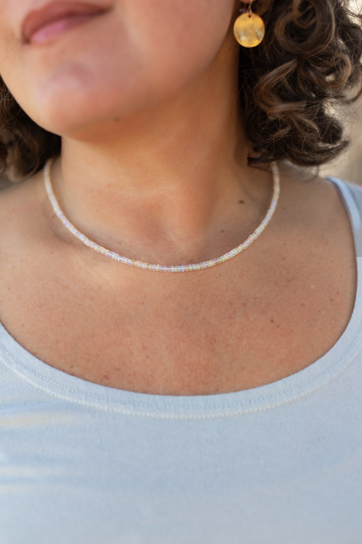 Ethiopian Opal Necklace