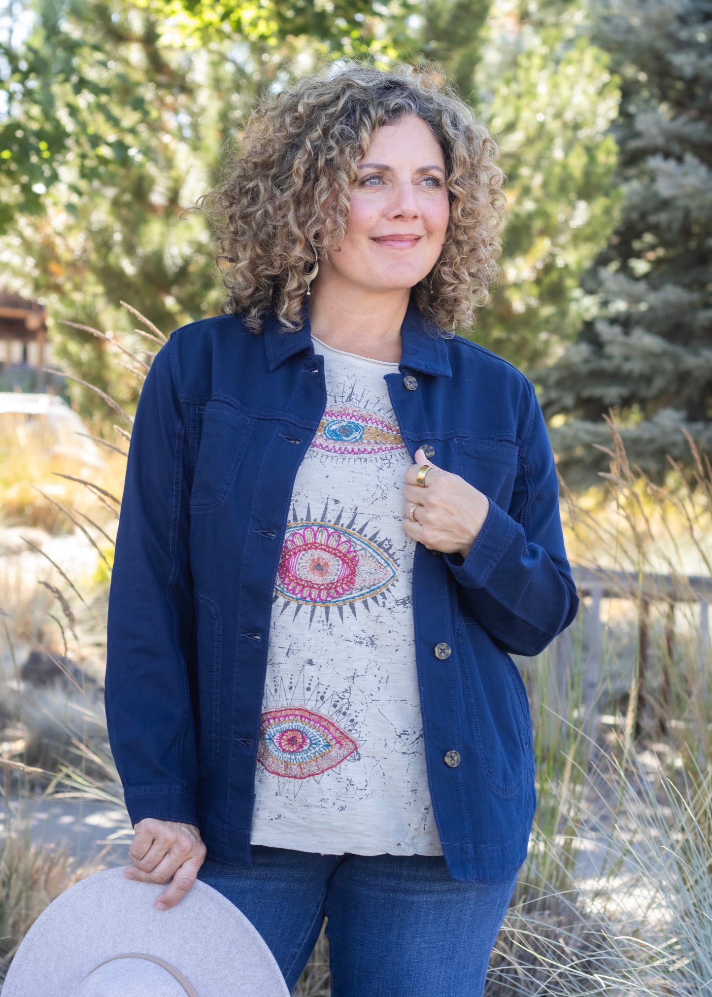 Lula Tee in Putty | Caite