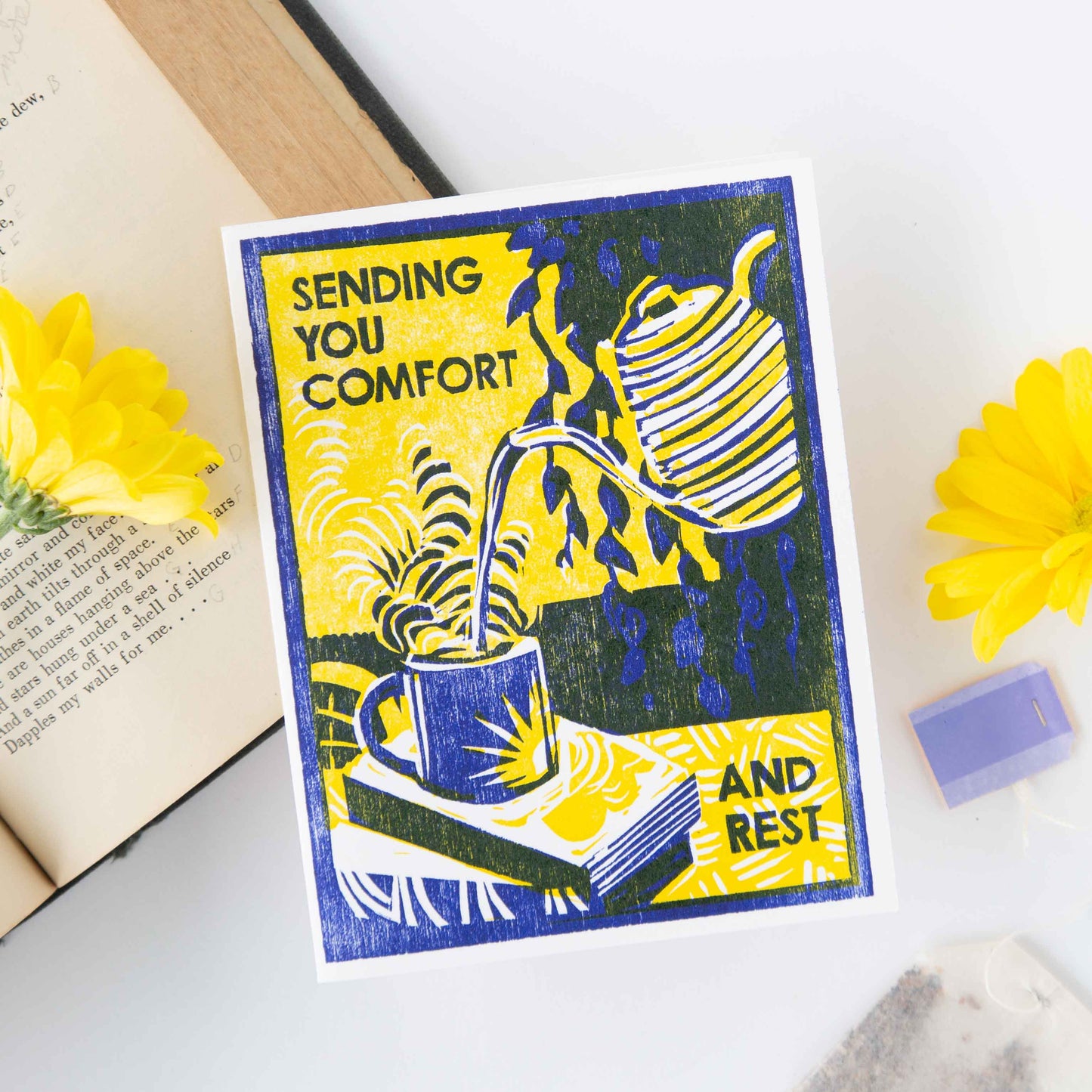 Sending You Comfort and Rest Card