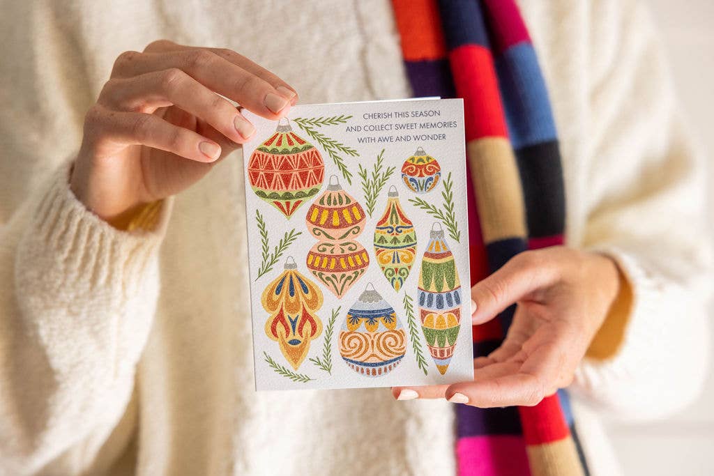 Ornament Collection Holiday Card