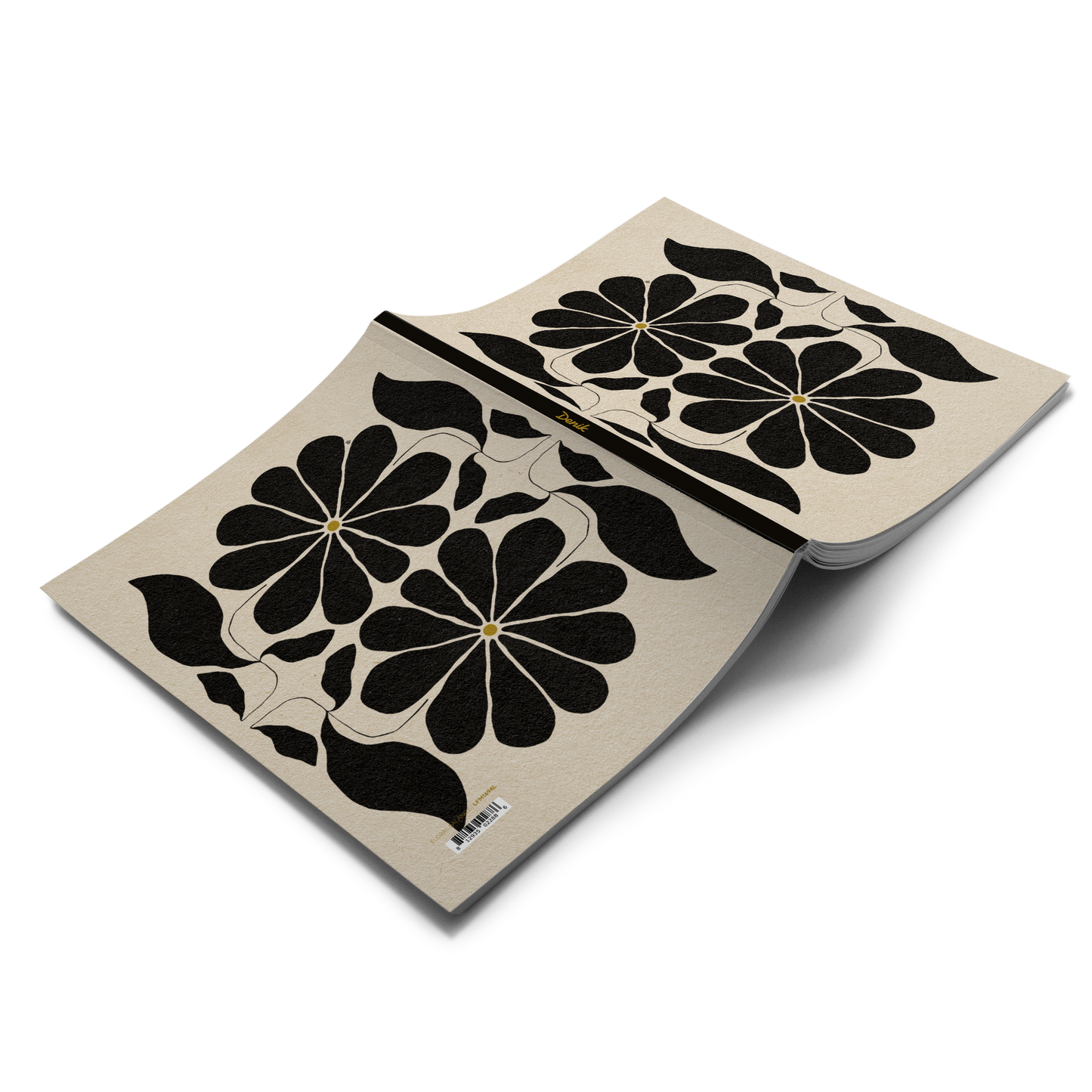 Floral Balance Layflat Notebook