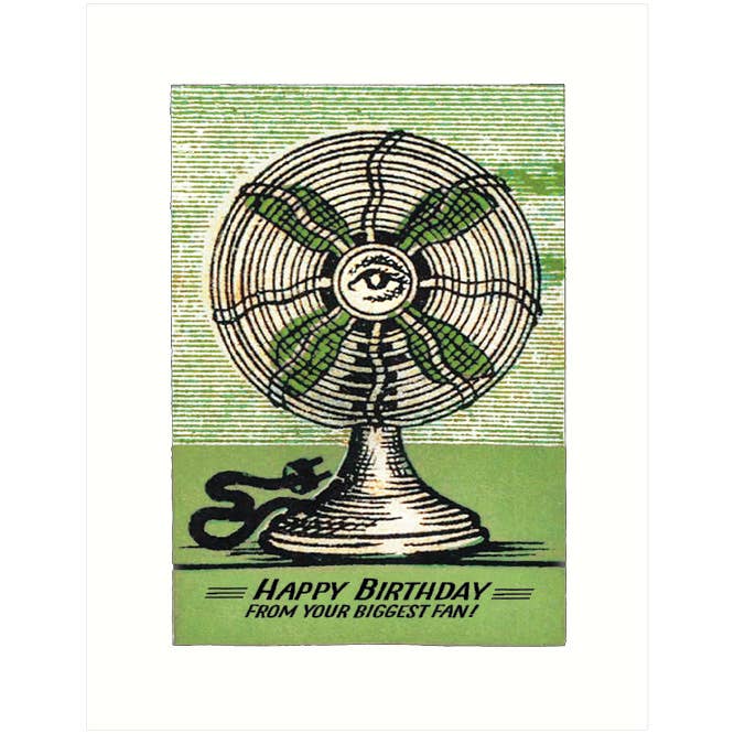 Big Fan Birthday Card