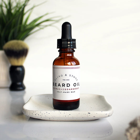 Citrus + Cedarwood Beard Oil