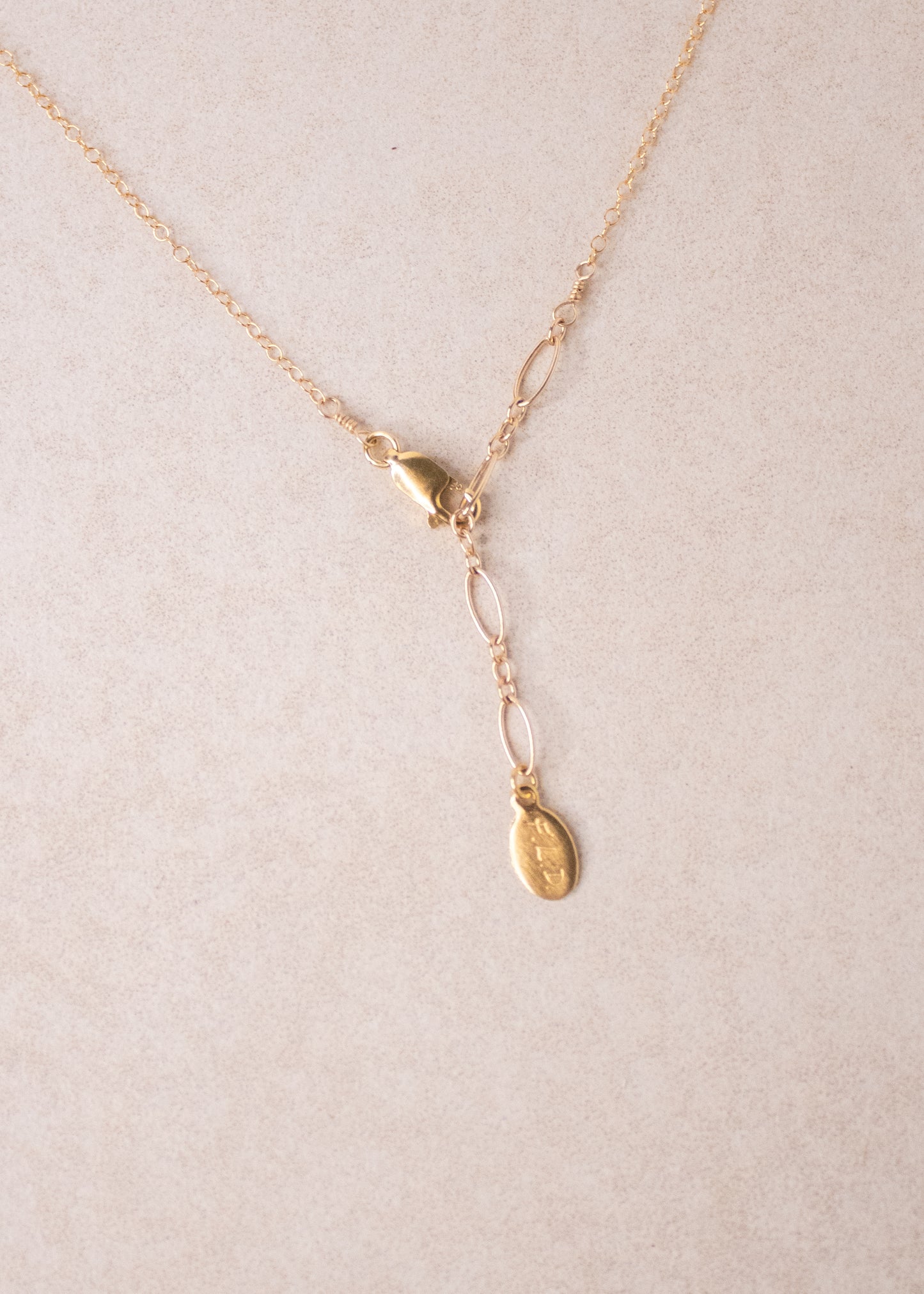 Four Stone Teardrop Necklace | Flying Lizard