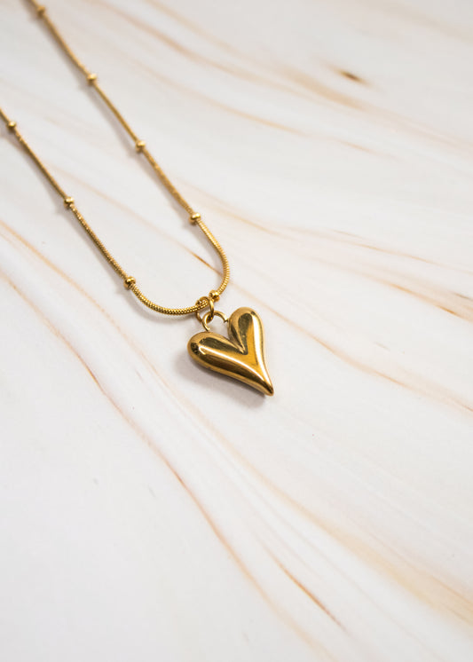 Gold Heart Necklace
