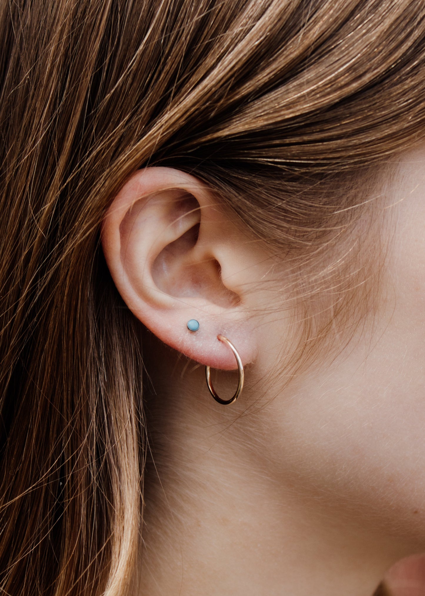 Gold Filled Endless Hoop - 16mm