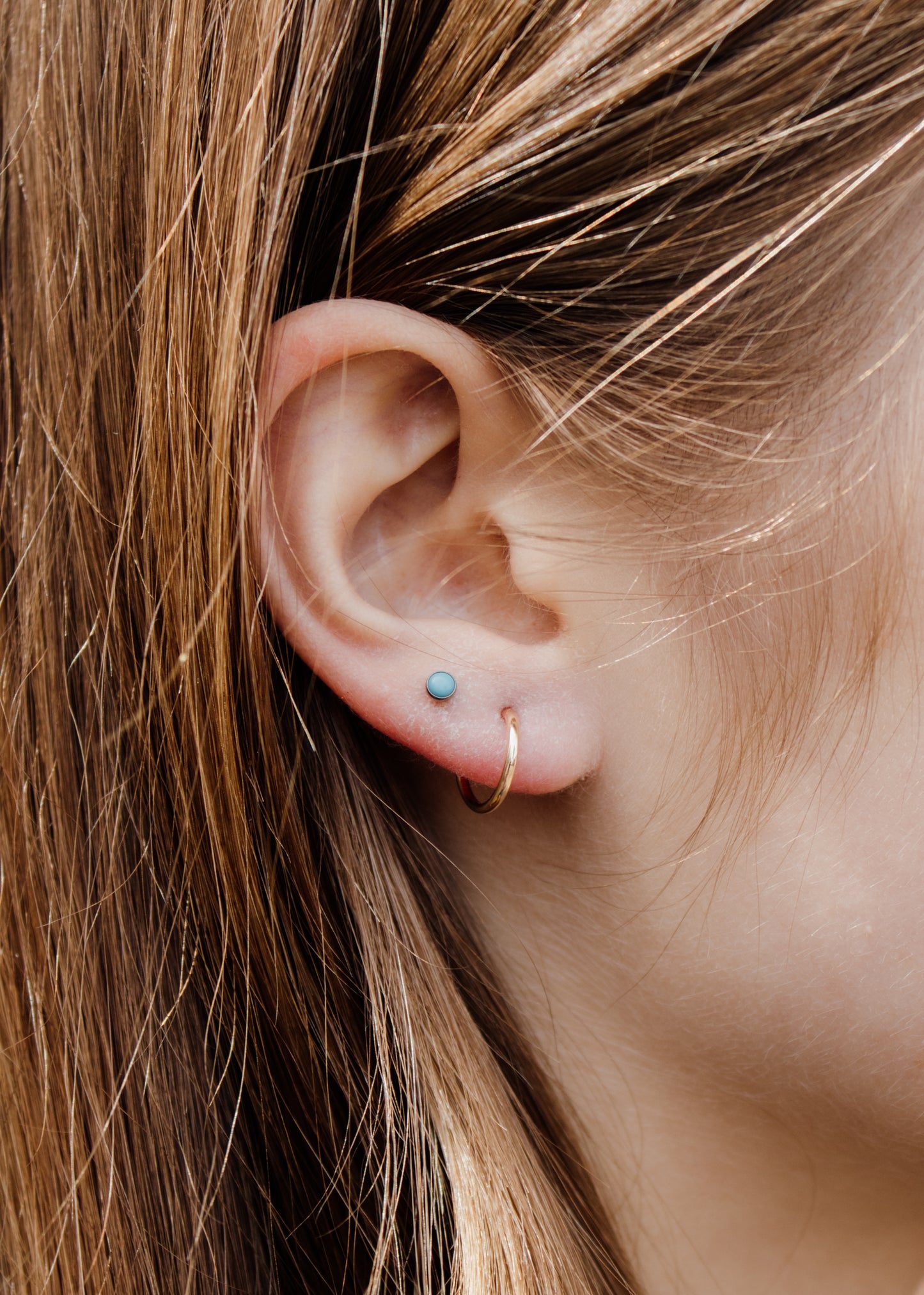 Gold Filled Endless Hoop - 12mm