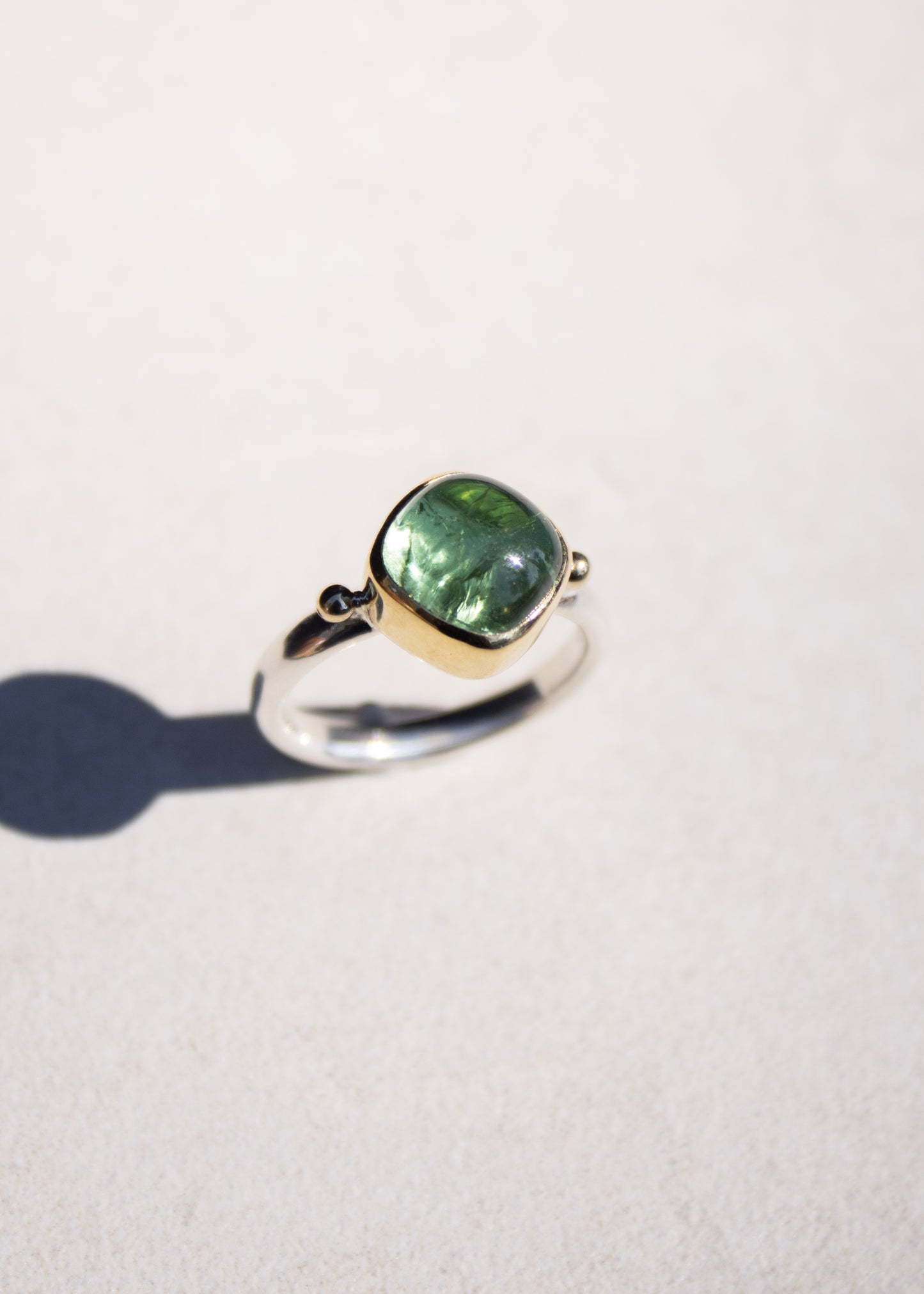 Green Tourmaline Ring | Linda Blumel