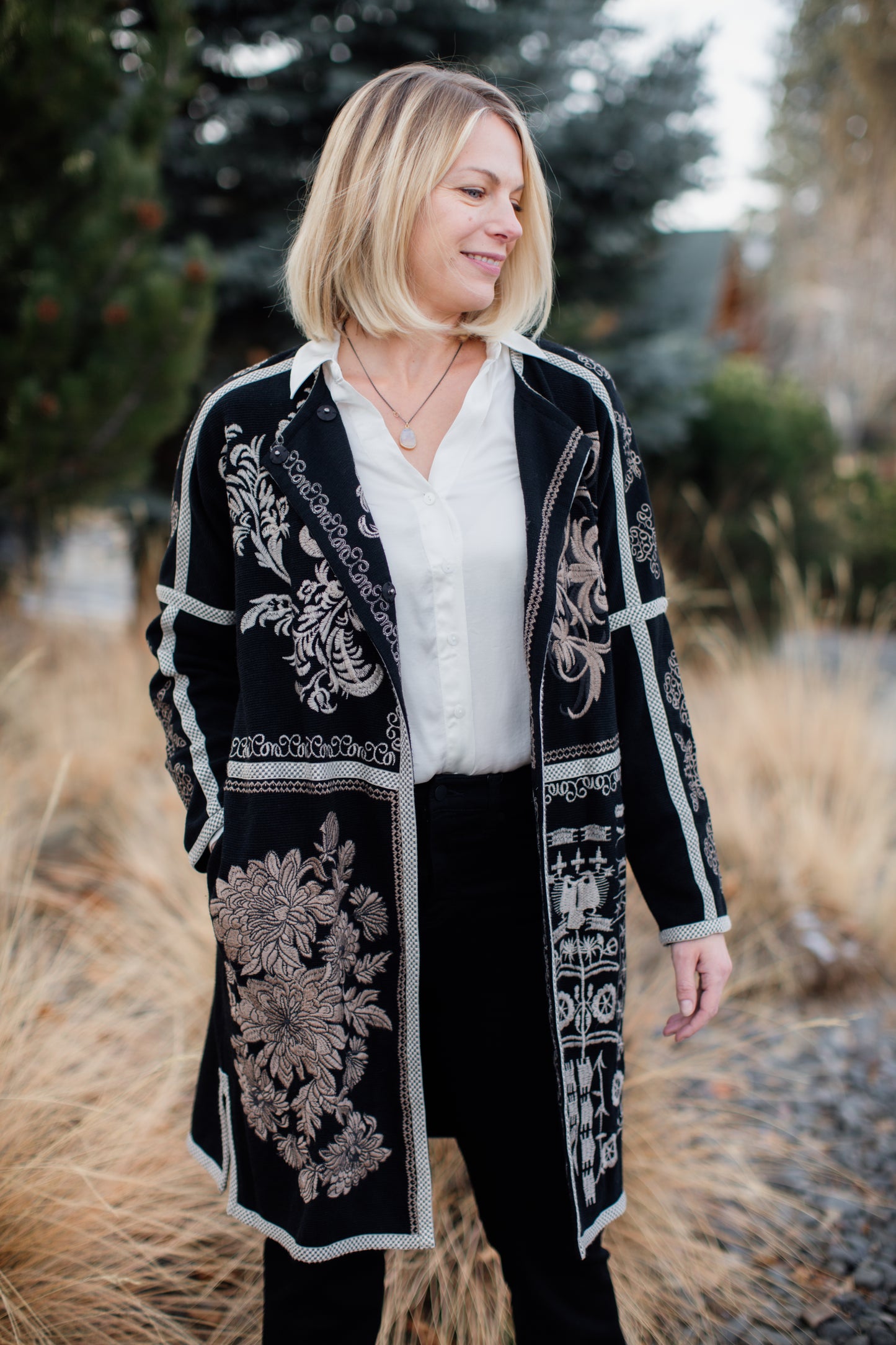 Biya Sweater Jacket | Johnny Was