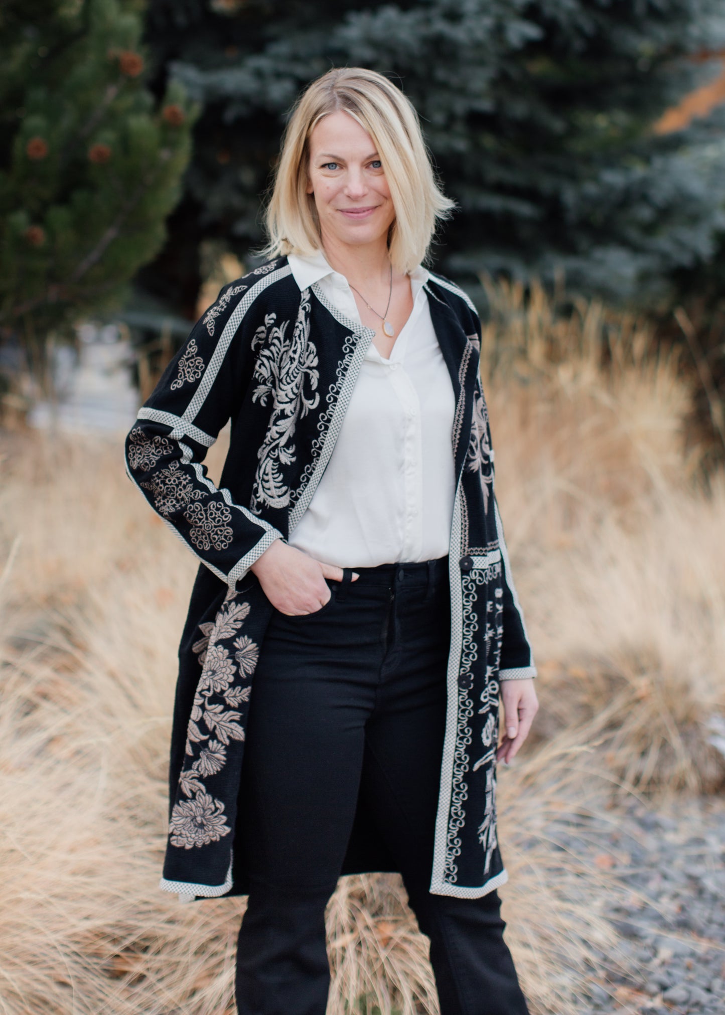 Biya Sweater Jacket | Johnny Was