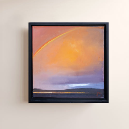"Under the Rainbow" Oil Painting | Janice Druian