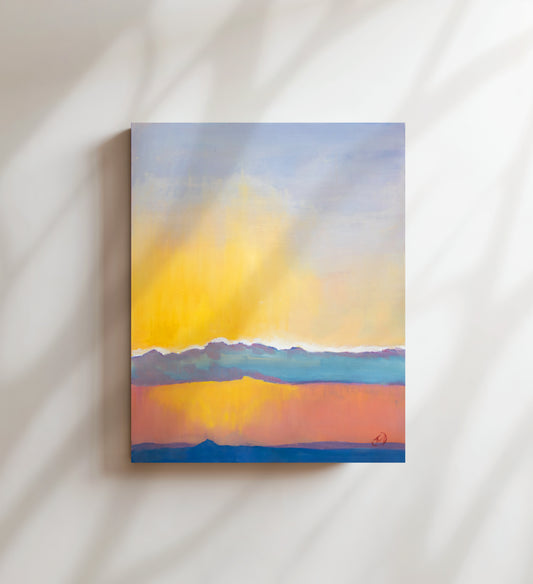 "Blocking the Sun" Oil Painting | Janice Druian