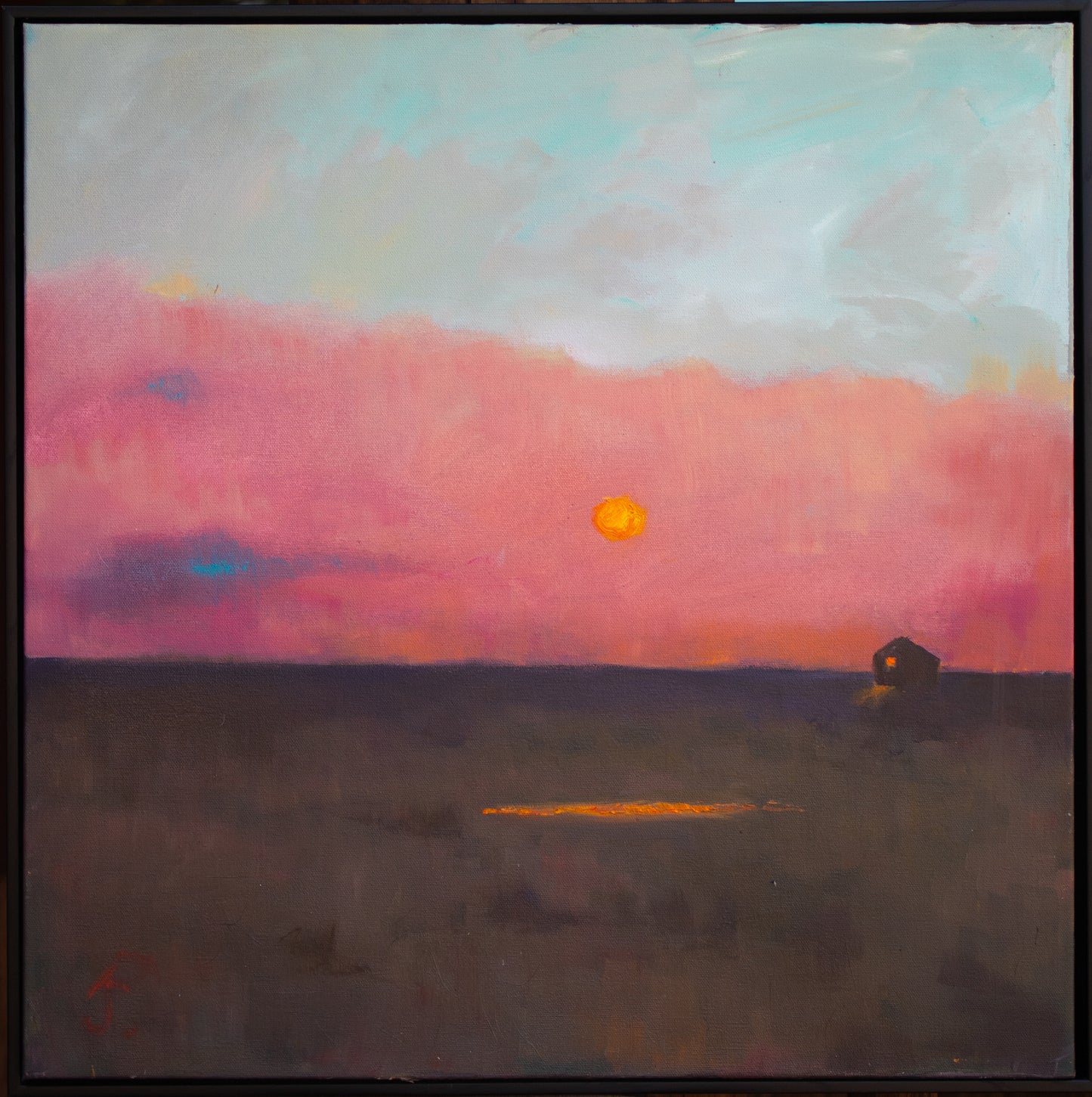 "Keep the Light On" Oil Painting | Janice Druian