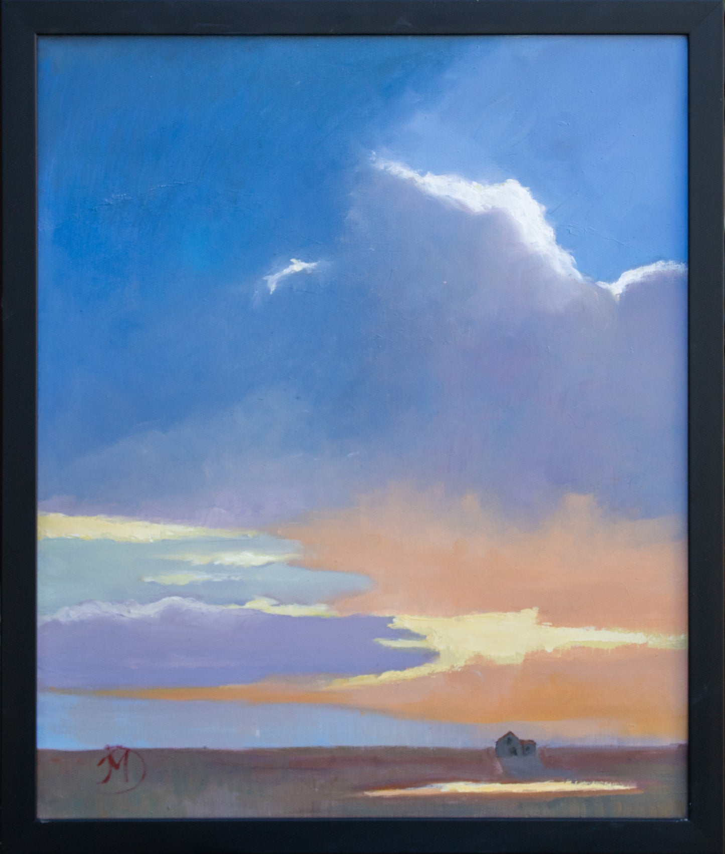 "Alone in the Storm" Oil Painting | Janice Druian