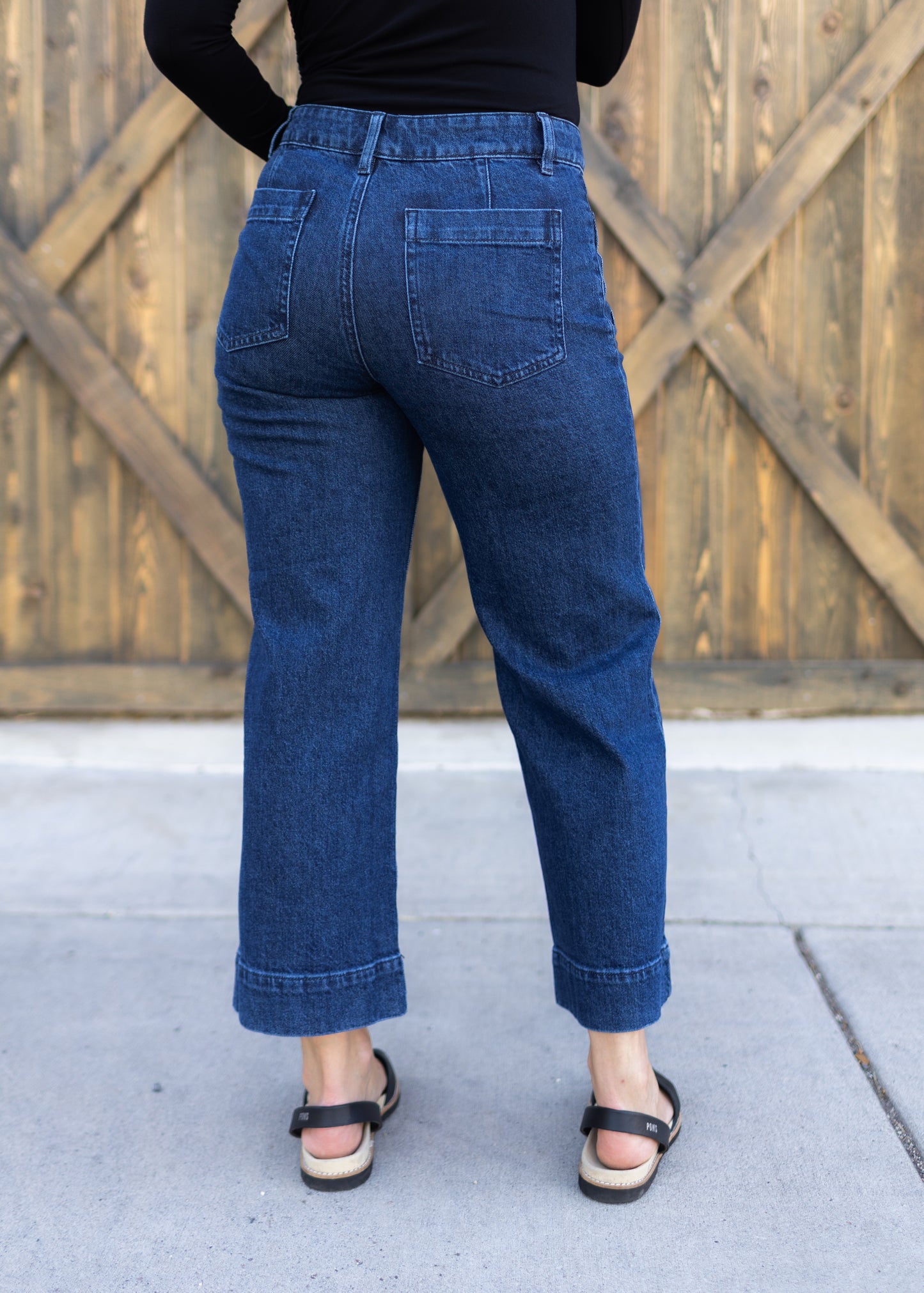 Marine Crop Jean in Aspen | Sanctuary
