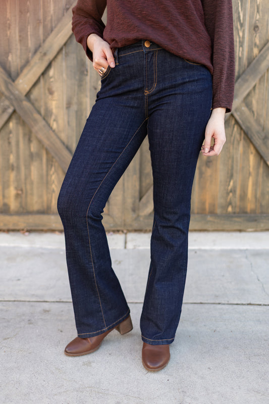 Jaxtyn Bootcut in Anchor | Dear John