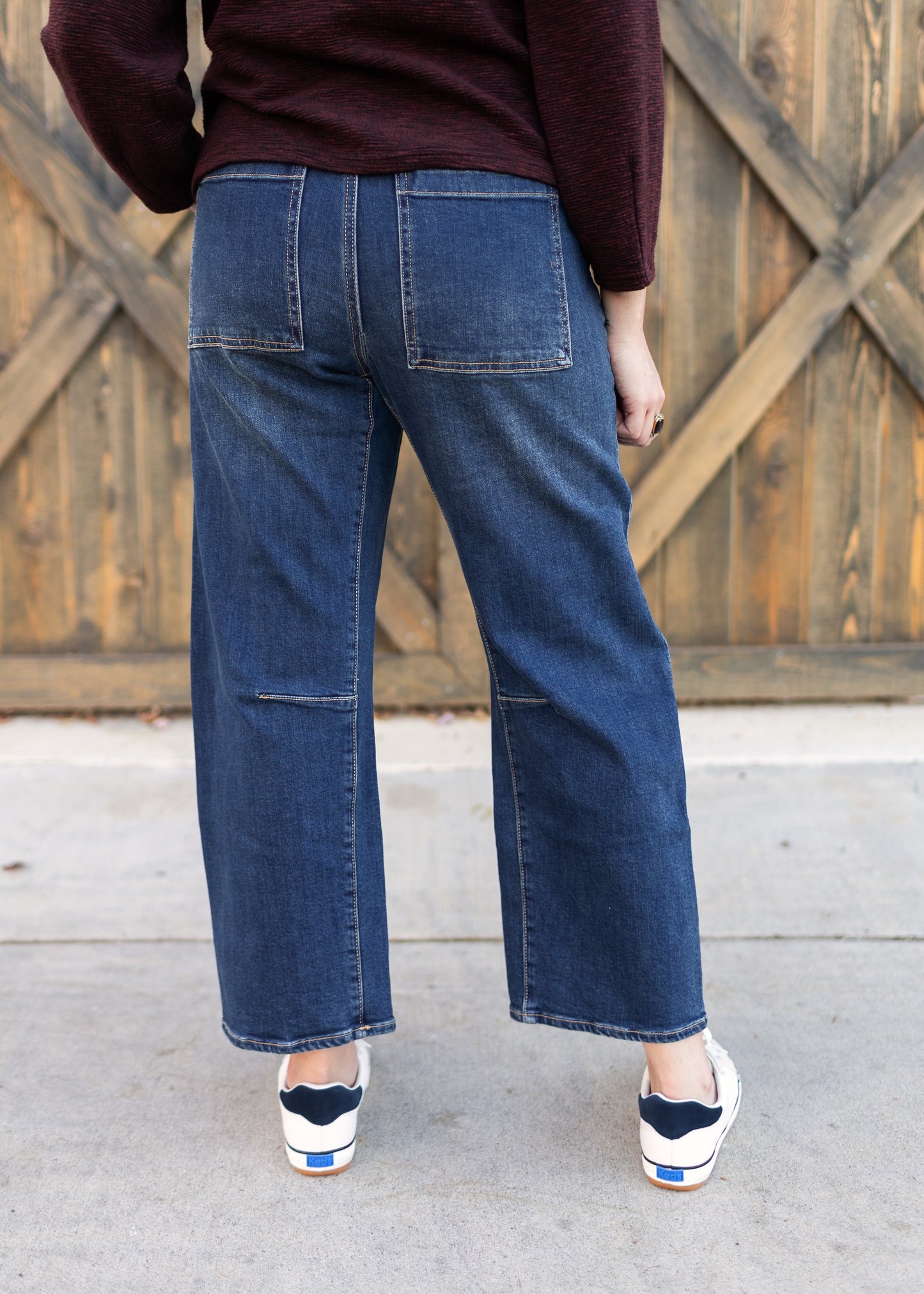 Lasso Barrel Jean in Denali | Dear John