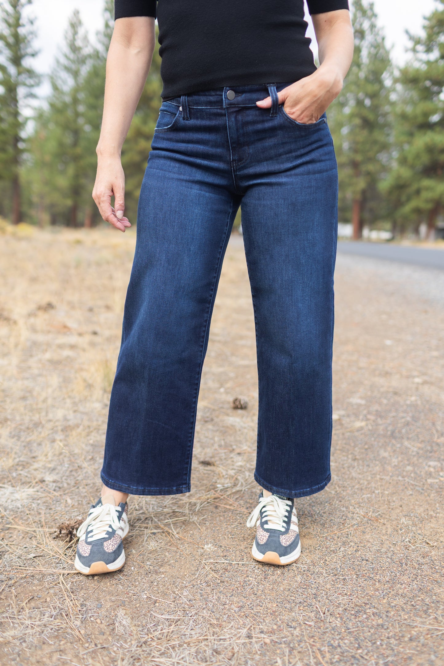 Stride Wide Leg Crop in Upland | Liverpool