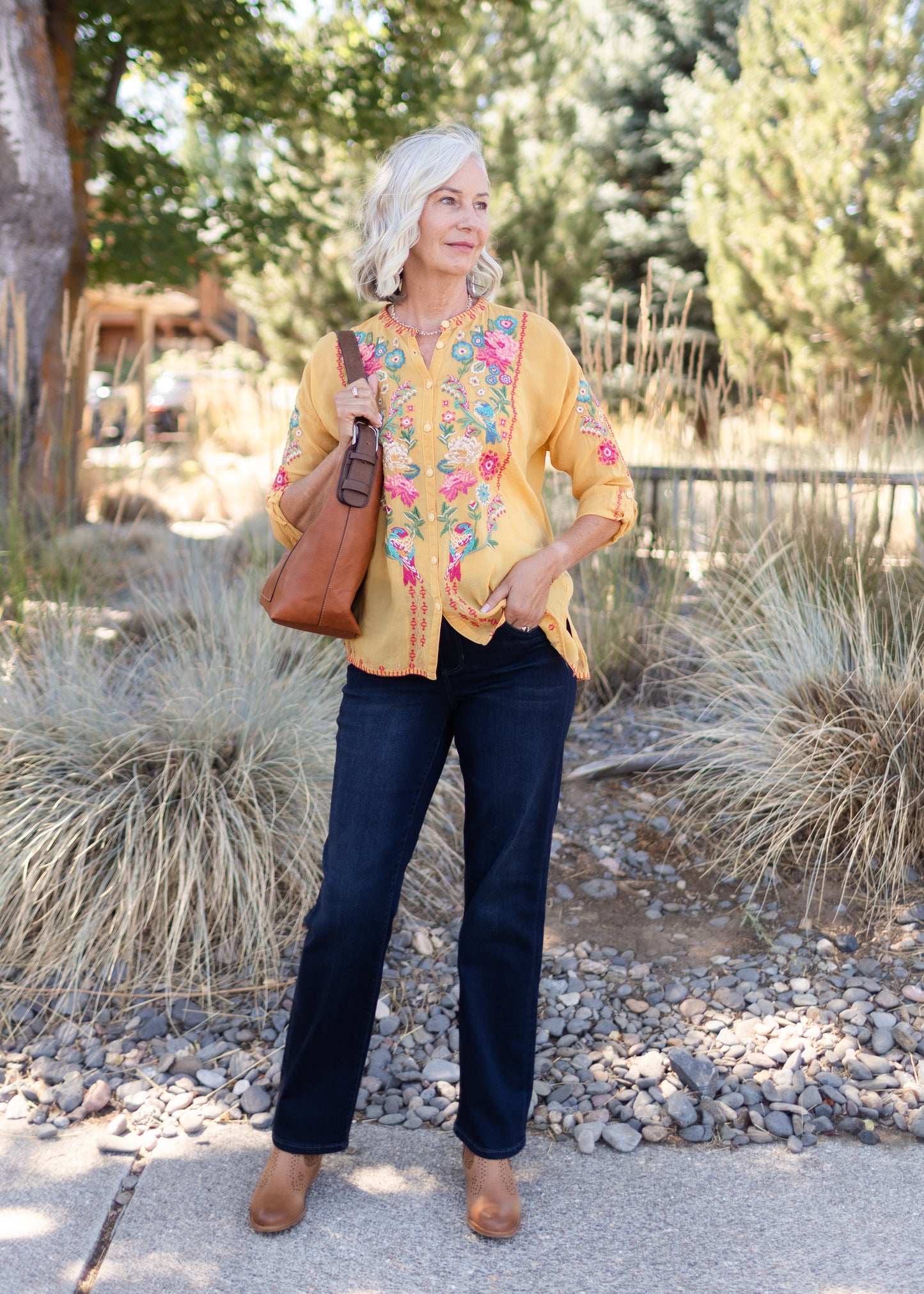 Audrey Shirt in Bamboo | Johnny Was