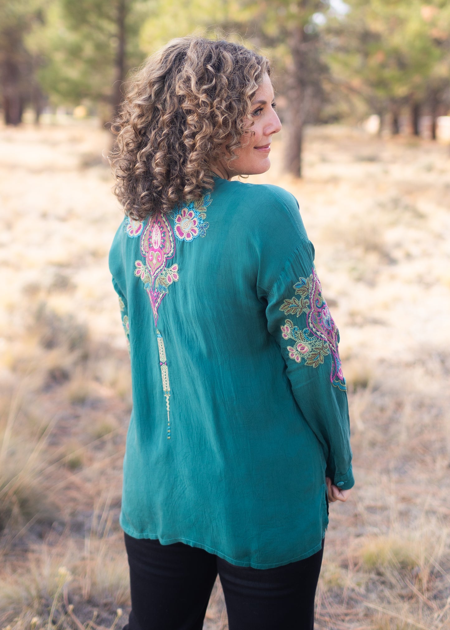 Audrey Fabiana Blouse | Johnny Was