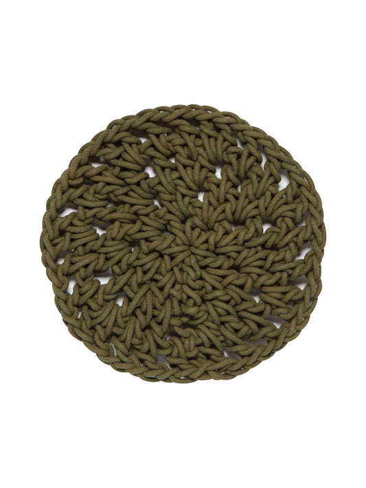Olive Branch Knotted Trivet