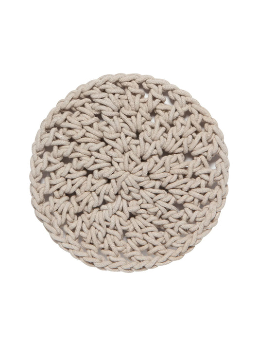 Dove Gray Knotted Trivet