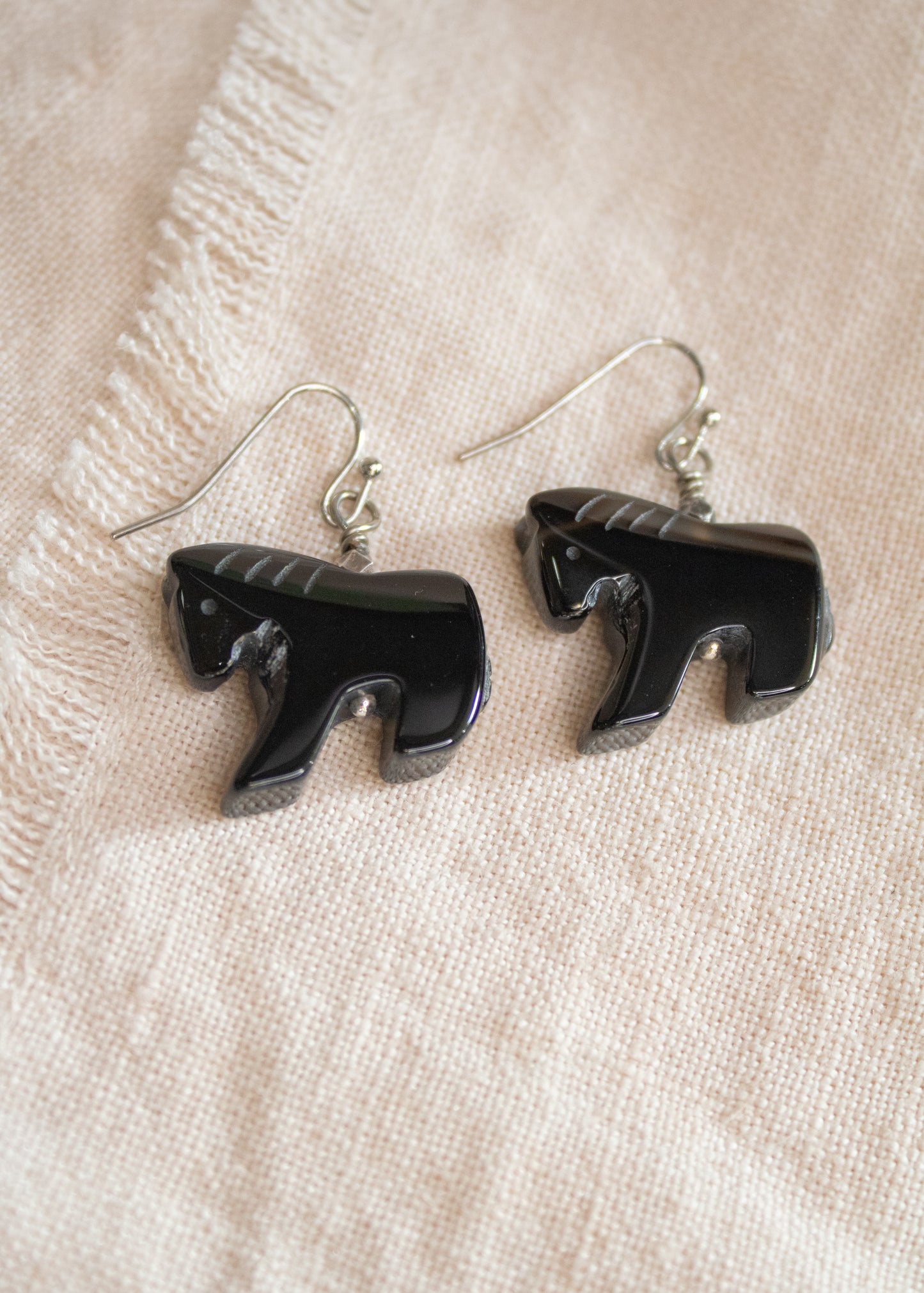 Horse Agate Earrings | Kym Jasmer