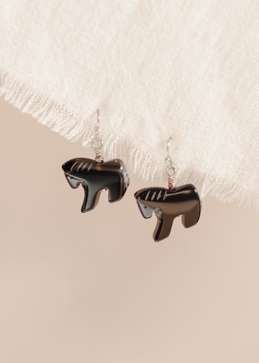 Horse Agate Earrings | Kym Jasmer