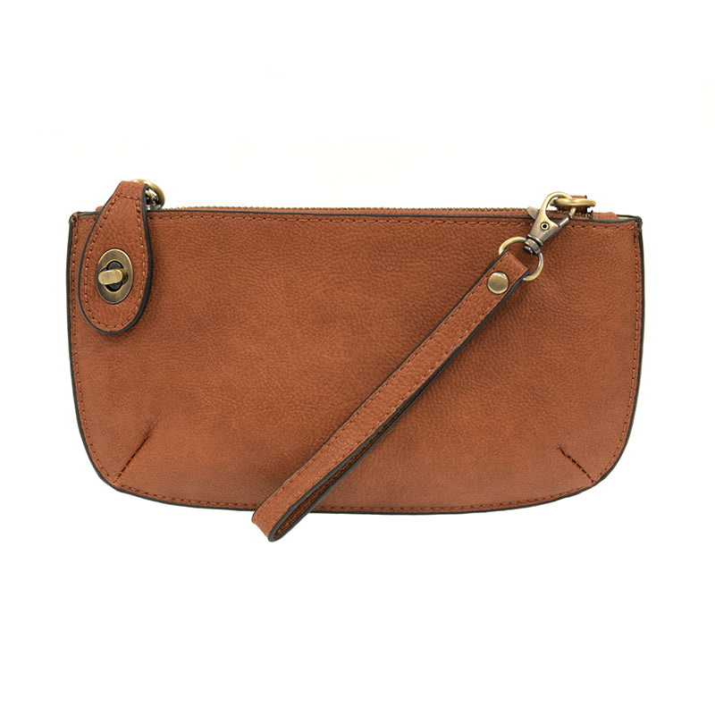 Mini Crossbody Wristlet Clutch in Maple