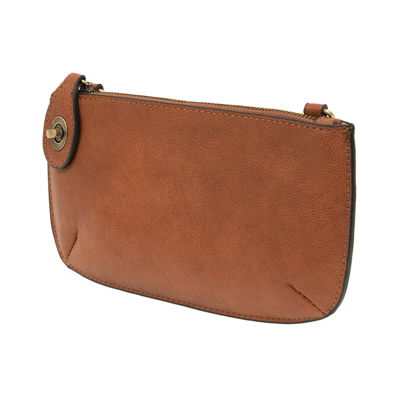 Mini Crossbody Wristlet Clutch in Maple