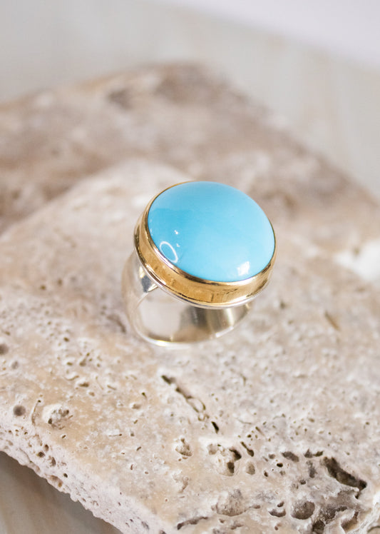 Kingman Turquoise Ring | Linda Blumel