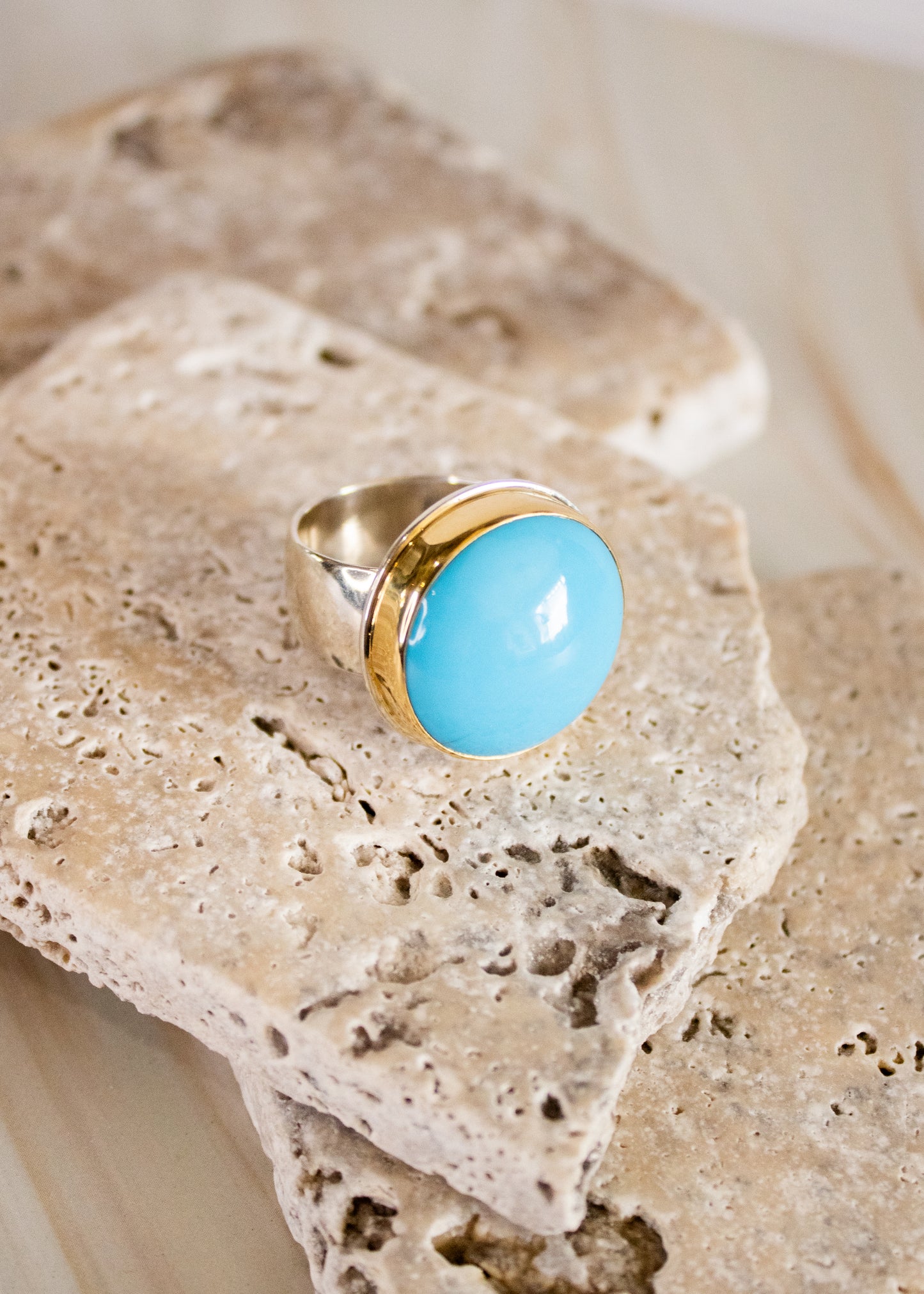 Kingman Turquoise Ring | Linda Blumel